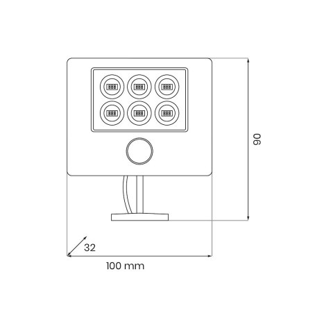 Lampa Solarna Depo 200LM 6500K IP44