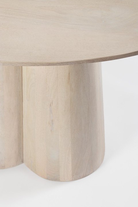 BIZZOTTO stół jadalniany NASSOR 120 beżowy