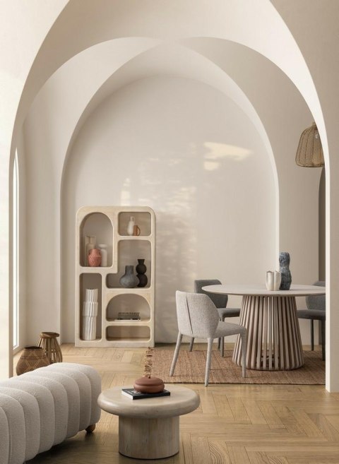 BIZZOTTO stół jadalniany ODION 130 beżowy