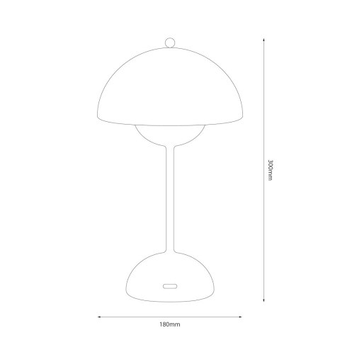 Lampka nocna COSTA White