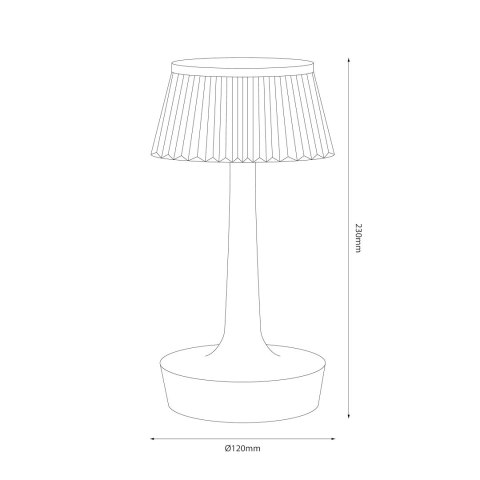 Lampka nocna EASY White