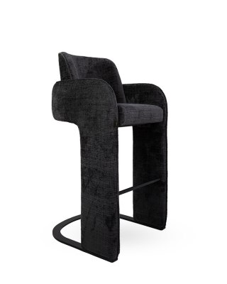 MaMaison krzesło barowe BORA czarne