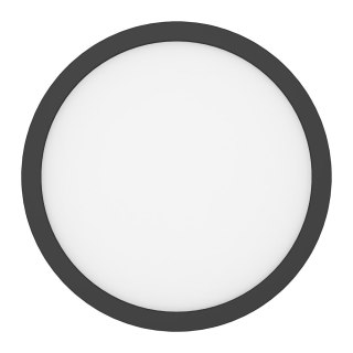 Plafon Evora Czarny Round 24W 3CCT