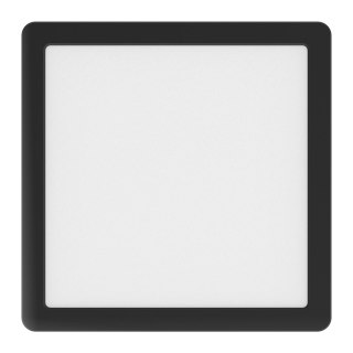 Plafon Evora Czarny Square 12W 3CCT