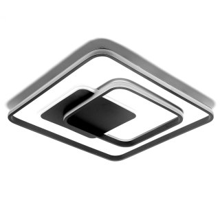 LAMPA SUFITOWA PLAFON LED LINIE I KWADRATY 88W + PILOT DL-G04 QUADRA