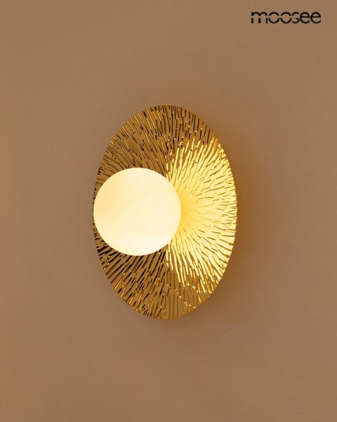 MOOSEE lampa ścienna SOUL 20 złota