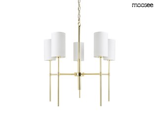 MOOSEE lampa wisząca IMPERIO 5 złota