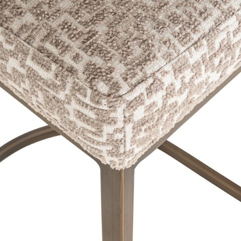 RICHMOND zestaw 2 krzeseł barowych BOLTON natural geo