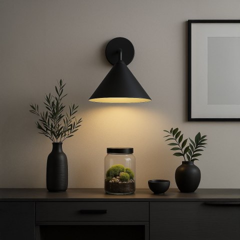 Kinkiet CAPITAL CZARNY 1xGX53