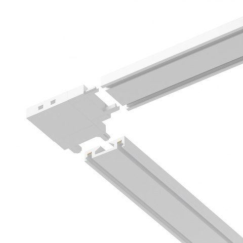 Slim Magnetic Track Biały Łącznik Szyn L