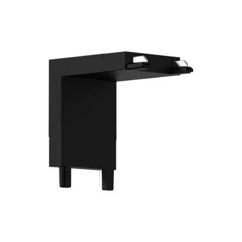 Slim Magnetic Track Narożnik Czarny dół L