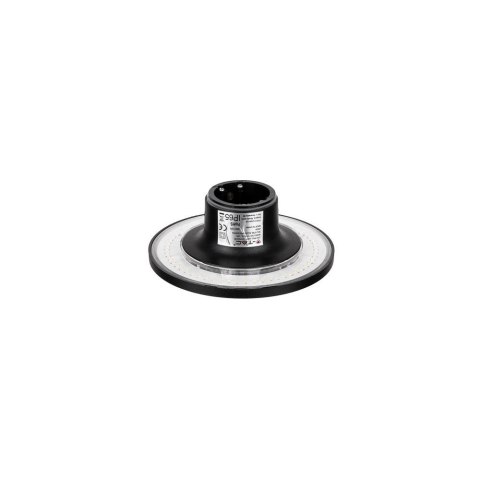 Oprawa Ścienna Kinkiet 12W V-TAC Czarny Okrągły IP65 VT-8612B-RD 4000K 1400lm