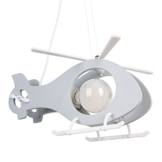 Lampa wisząca Helikopter szary