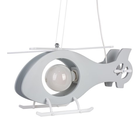 Lampa wisząca Helikopter szary