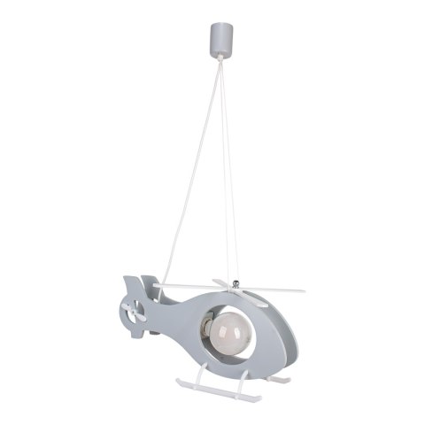 Lampa wisząca Helikopter szary