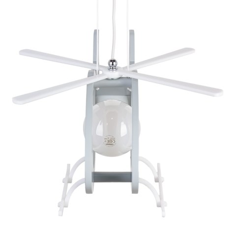 Lampa wisząca Helikopter szary