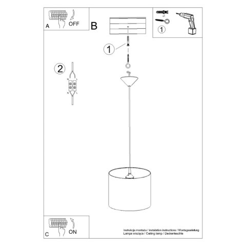 Lampa wisząca FAIRY 30