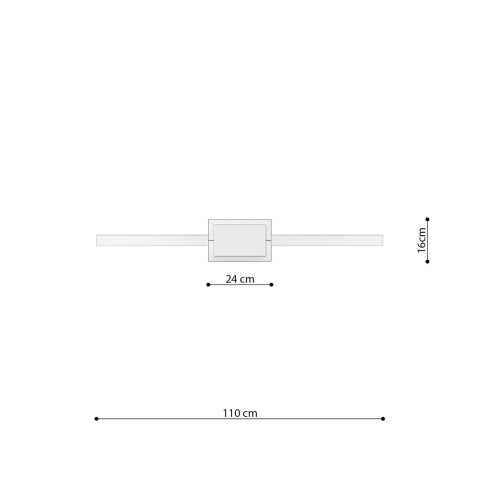 Lampa wisząca RIO 110 czarny LED 3000K