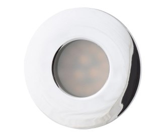 MAXLIGHT H0045 OPRAWA WPUSTOWA AQUA IP65 OKRĄGŁA CHROM