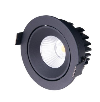 MAXLIGHT H0095 3000K OPRAWA WPUSTOWA CYKLOP CZARNA IP65