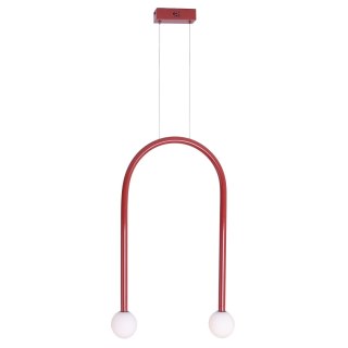 MAXLIGHT P0523 LAMPA WISZĄCA ENIGMA CZERWONA