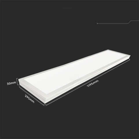 Panel LED V-TAC 40W 1200x300 3w1 natynkowy/podtynkowy VT-6147 4000K 4400lm