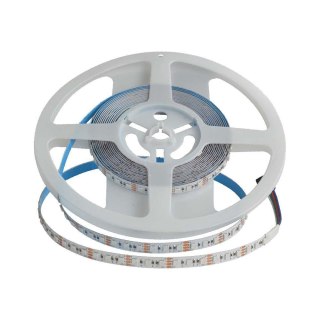 Taśma LED V-TAC SMD3535 600LED IP20 12W/m 8mm VT-3535 RGB