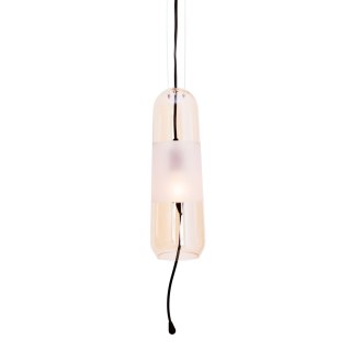 MAXLIGHT P0589 LAMPA WISZĄCA MAURI 1 CHAMPAGNE GLASS