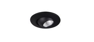 MAXLIGHT H0105 OPRAWA WPUSTOWA MAX YUCA ROUND TILTED BLACK 3W