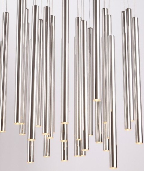 MAXLIGHT P0175D LAMPA WISZĄCA ORGANIC 33x1 CHROM ŚCIEMNIALNA MAXLIGHT P0175D LAMPA WISZĄCA ORGANIC 33x1 CHROM ŚCIEMNIALNA