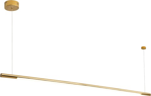 MAXLIGHT P0360D LAMPA WISZĄCA ORGANIC HORIZON 150CM ZŁOTA ŚCIEMNIALNA MAXLIGHT P0360D LAMPA WISZĄCA ORGANIC HORIZON 150CM ZŁOTA ŚCIEMNIALNA