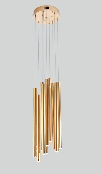 MAXLIGHT P0524D LAMPA WISZĄCA ORGANIC 10x ZŁOTO SZCZOTKOWANE MAŁA ŚCIEMNIALNA MAXLIGHT P0524D LAMPA WISZĄCA ORGANIC 10x ZŁOTO SZCZOTKOWANE MAŁA ŚCIEMNIALNA
