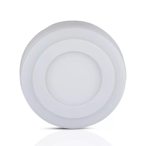 Panel LED Natynkowy V-TAC 8W Okrągły TWIN LED VT-809 4000K 560lm Panel LED Natynkowy V-TAC 8W Okrągły TWIN LED VT-809 4000K 560lm