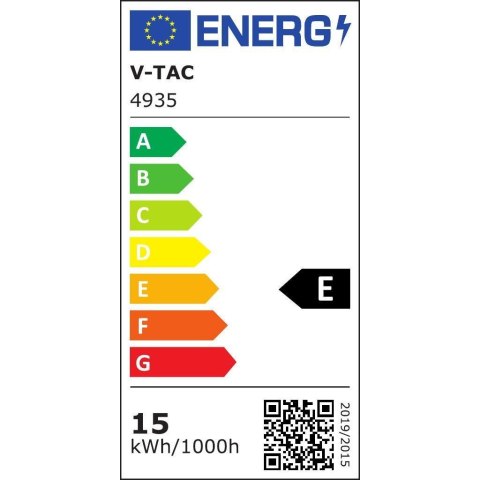 Panel LED V-TAC 15W Okrągły VT-1515RD 4000K 1500lm Panel LED V-TAC 15W Okrągły VT-1515RD 4000K 1500lm