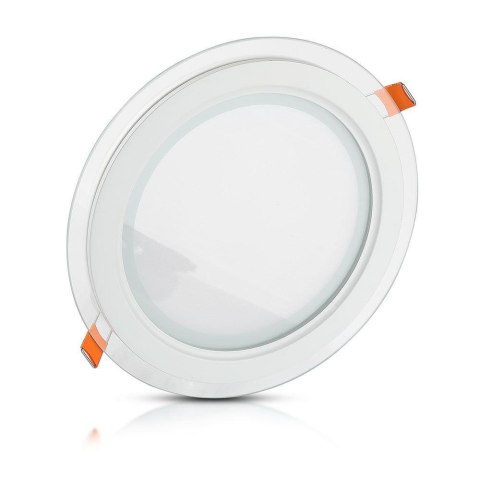 Panel LED V-TAC 18W LED Szkło Okrągły VT-1881G 4000K 1260lm Panel LED V-TAC 18W LED Szkło Okrągły VT-1881G 4000K 1260lm