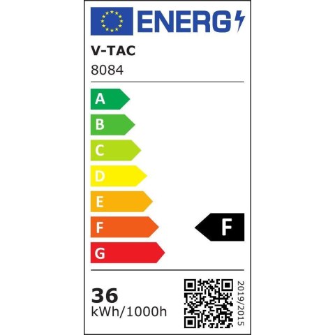 Panel LED V-TAC 36W 600x600 VT-6237 4000K 3240lm