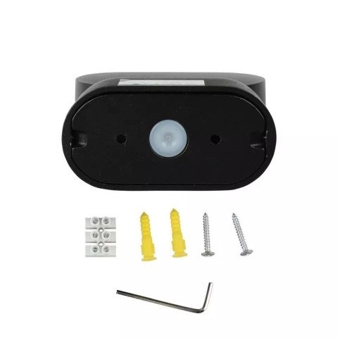 Kinkiet Ścienny V-TAC 6W LED Czarny IP65 Obrotowy 350st VT-816 4000K 660lm Kinkiet Ścienny V-TAC 6W LED Czarny IP65 Obrotowy 350st VT-816 4000K 660lm