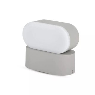 Kinkiet Ścienny V-TAC 6W LED Szary IP65 Obrotowy 350st VT-816 3000K 660lm