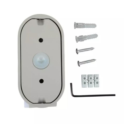 Kinkiet Ścienny V-TAC 6W LED Szary IP65 Obrotowy 350st VT-816 4000K 660lm Kinkiet Ścienny V-TAC 6W LED Szary IP65 Obrotowy 350st VT-816 4000K 660lm