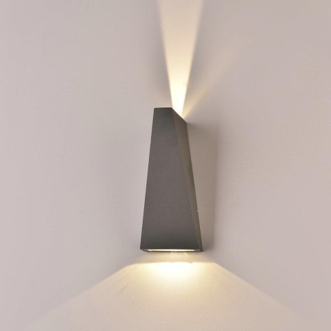 Kinkiet Ścienny V-TAC 6W LED Szary IP65 VT-826 4000K 660lm Kinkiet Ścienny V-TAC 6W LED Szary IP65 VT-826 4000K 660lm