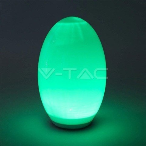 Oprawa Ogrodowa Solarna V-TAC LED JAJKO VT-7815 3000K+RGB 5lm