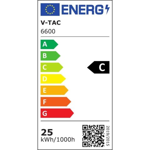 Panel LED V-TAC 25W 600x600x55mm 160Lm/W Natynkowy/Podtynkowy VT-6125 3000K 4000lm