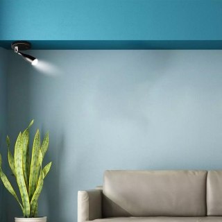 Kinkiet V-TAC 4,5W LED Czarny z włącznikiem VT-805 3000K 360lm 3 Lata Gwarancji