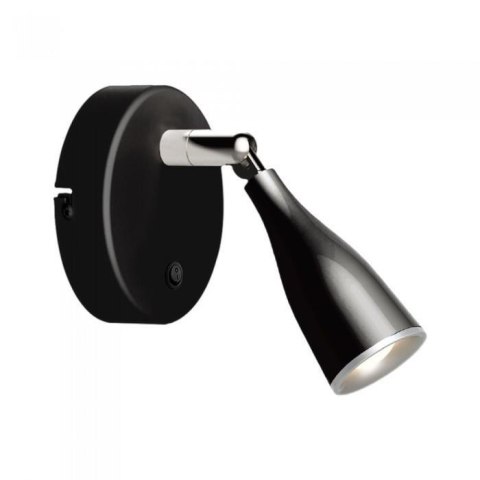 Kinkiet V-TAC 4,5W LED Czarny z włącznikiem VT-805 4000K 360lm 3 Lata Gwarancji Kinkiet V-TAC 4,5W LED Czarny z włącznikiem VT-805 4000K 360lm 3 Lata Gwarancji