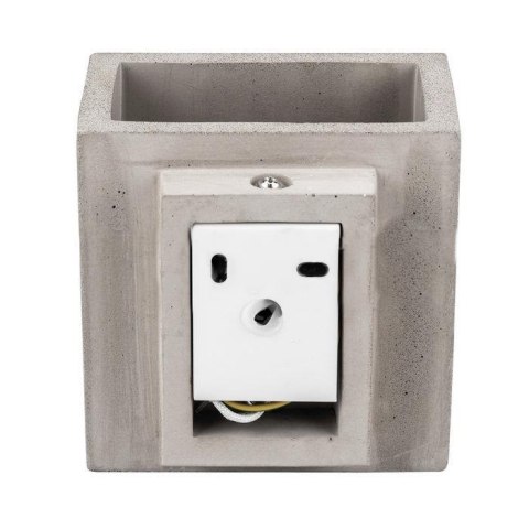 Kinkiet V-TAC BETON G9 LED Kwadrat Jasno Szary IP20 VT-892 Kinkiet V-TAC BETON G9 LED Kwadrat Jasno Szary IP20 VT-892