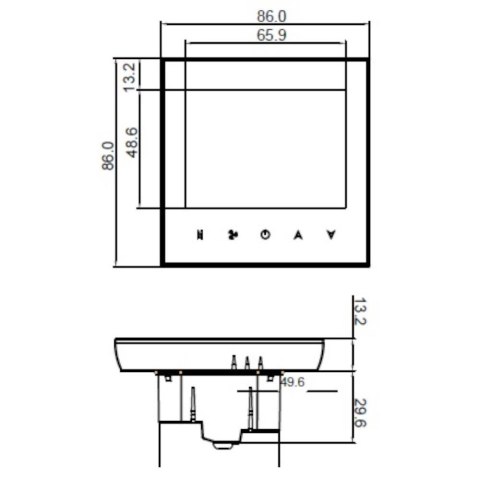 Termostat V-TAC WIFI SMART Alexa & Google Home VT-5888