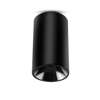 Oprawa Sufitowa V-TAC GU10 Okrągła Natynkowa Tuba Czarny+Czarny 80x140mm VT-882RD-B 3 Lata Gwarancji