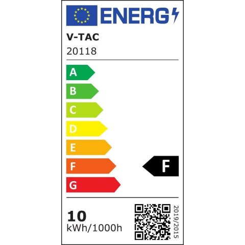 Słupek Ogrodowy V-TAC 10W LED SAMSUNG CHIP Biały IP65 80cm VT-33 6400K 900lm 3 Lata Gwarancji