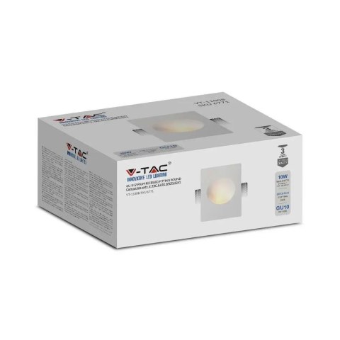 Oprawa Gipsowa V-TAC GU10 Kinkiet Ścienny 250x210 VT-11008 3 Lata Gwarancji Oprawa Gipsowa V-TAC GU10 Kinkiet Ścienny 250x210 VT-11008 3 Lata Gwarancji