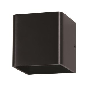 Oprawa Ścienna Kinkiet 5W V-TAC Bridgelux Chip Czarny Kwadrat VT-758 4000K 560lm
